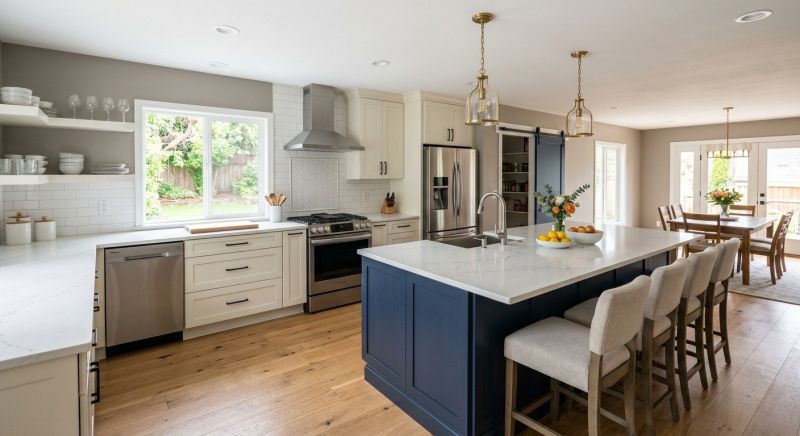 Galley Kitchen Remodeling in Alpharetta, GA